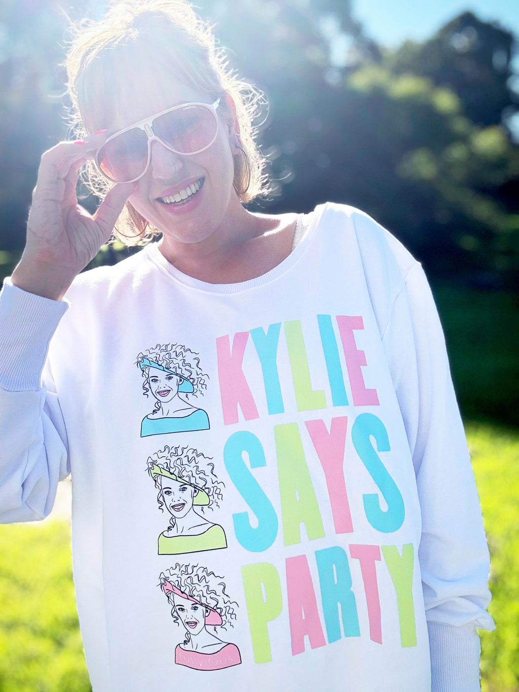 Kylie Says Party Jumper